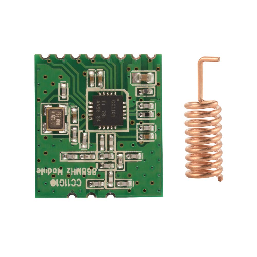 CC1101 868MHZ Wireless Module Long Distance Transmission Antenna Low Power 64-byte SPI Interface Module for FSK GFSK ASK OOK MSK