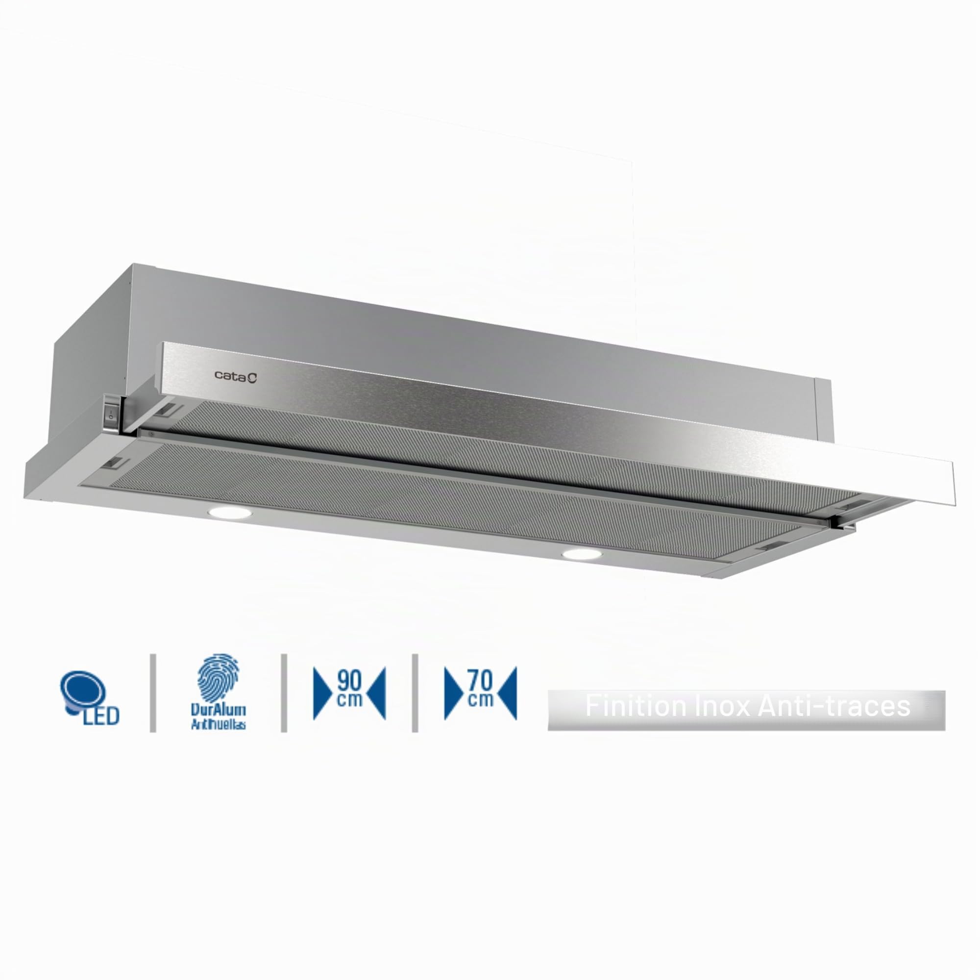 CATA Hotte aspirante pour cuisines Modèle TF 2003 DURALUM 900 Hotte avec 2 niveaux d'extraction