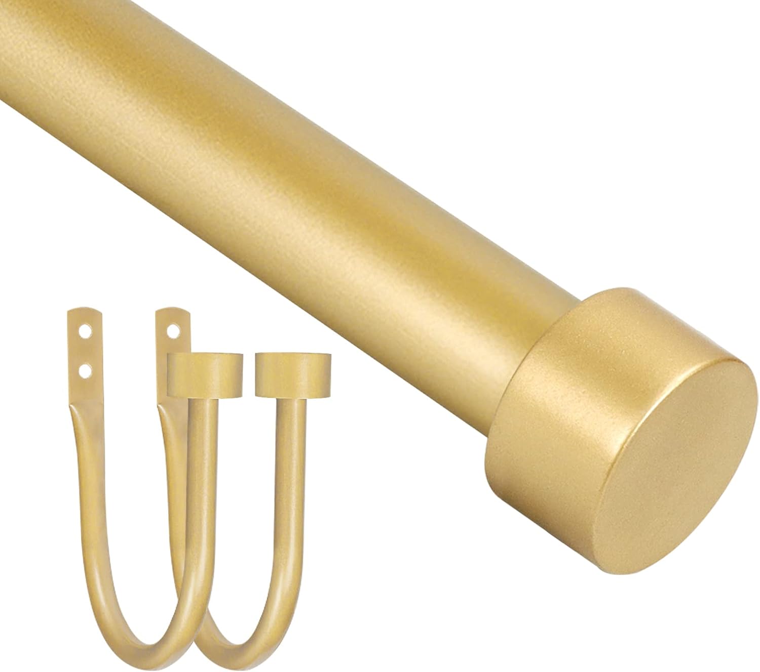 Gold Curtain Rod for Window 3672’’(36ft), YNL Long
