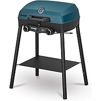 Enders Explorer II PRO Barbecue a Gas, Griglia a Gas da Campeggio, Portatile, da Esterno, Griglia Portatile a 2 Fuochi in Acciaio Inox, Multifunzionale e Facile da trasportare #210833