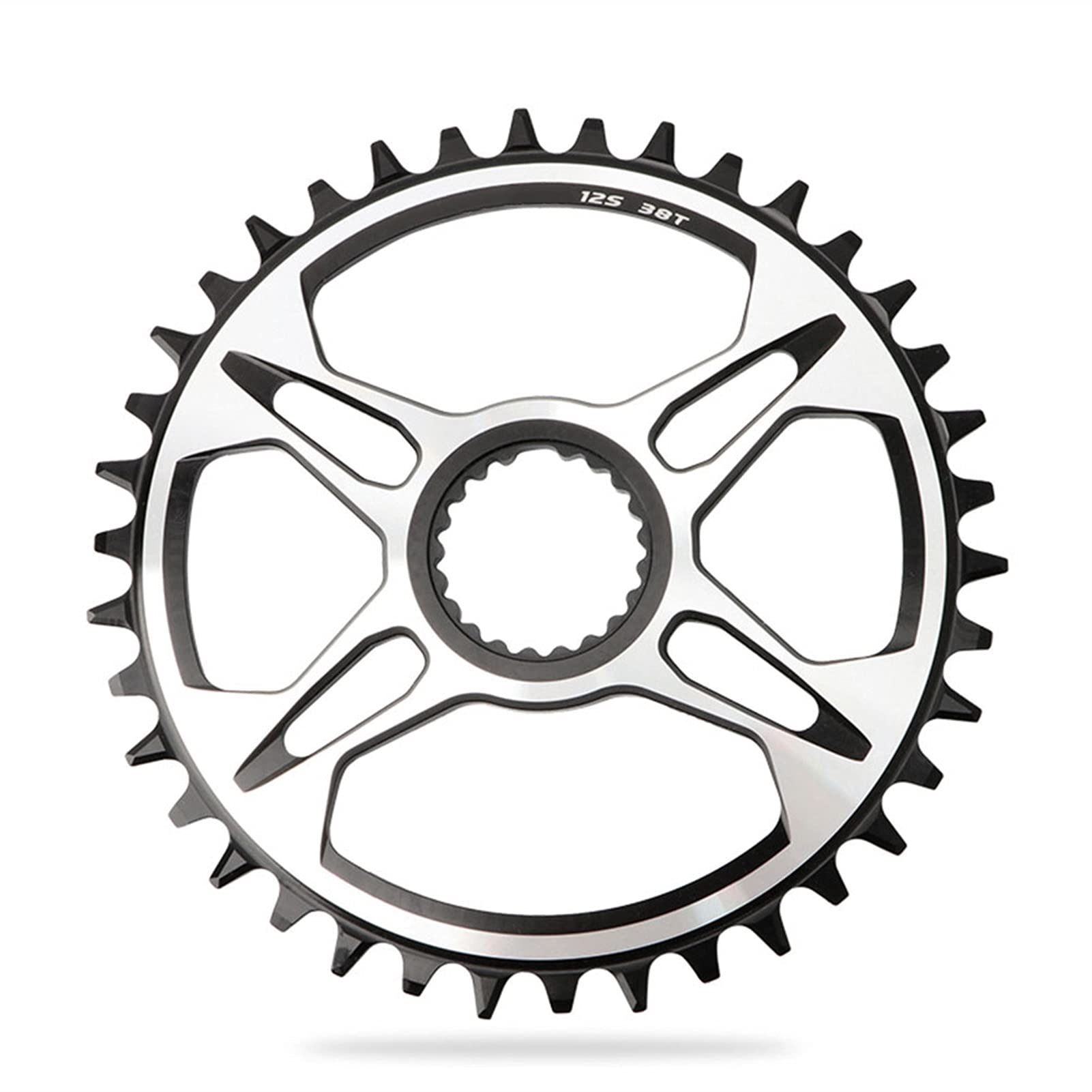 Chain Ring， Crank Chain Ring， Chainrings 32T/34T/36T/38T Direct Mount Bike Ring(38t)
