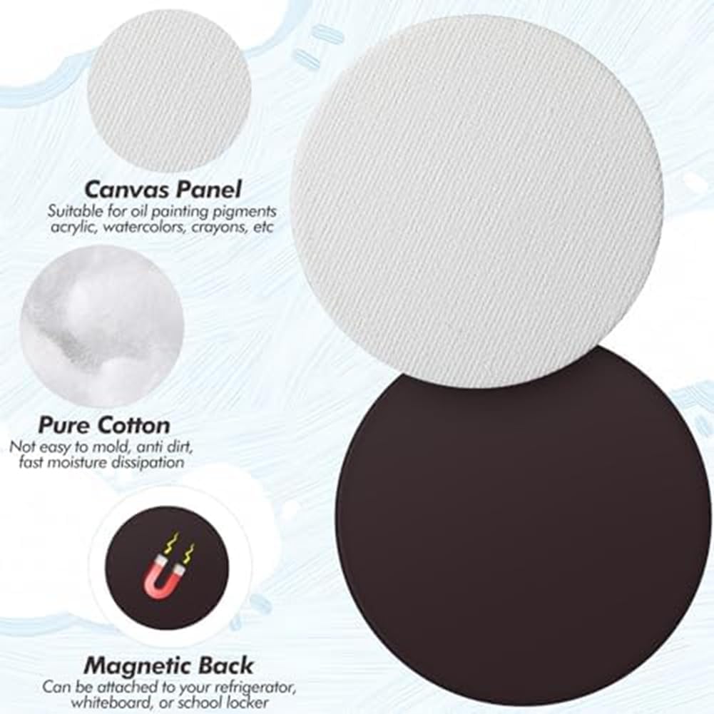 Cosmin Toile de peinture magnétique pour peinture sur carreaux magnétiques, art, réfrigérateur, armoire de rangement, art, peinture, bricolage, kit de bricolage, facile à utiliser