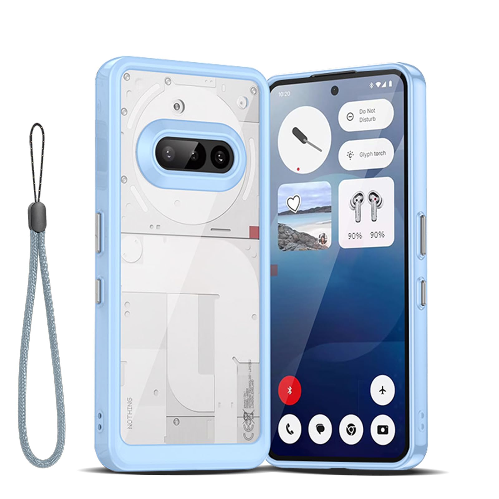 Amazon.co.jp: Nothing Phone（3a） 用 ケース カバー 全透明