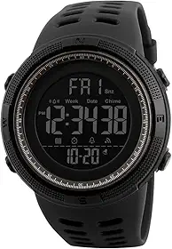 Relógio Masculino Esportivo Digital à Prova D'água Preto 1251