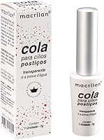 Cola para cílios postiços. Transparente. - CA-001, Macrilan