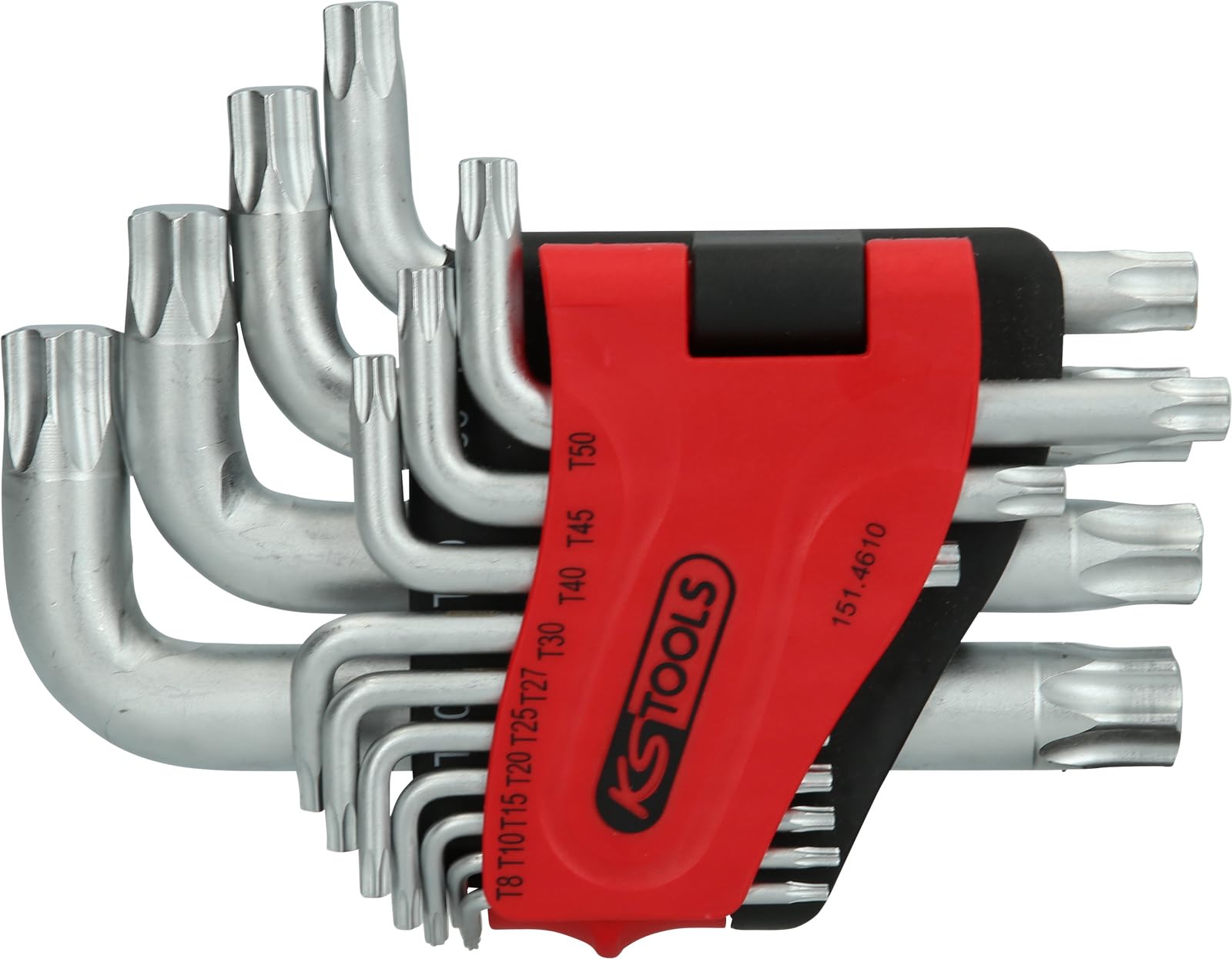 KS Tools 151.4610 Torx-zestaw kluczy kątowych, krótki, 14-szt