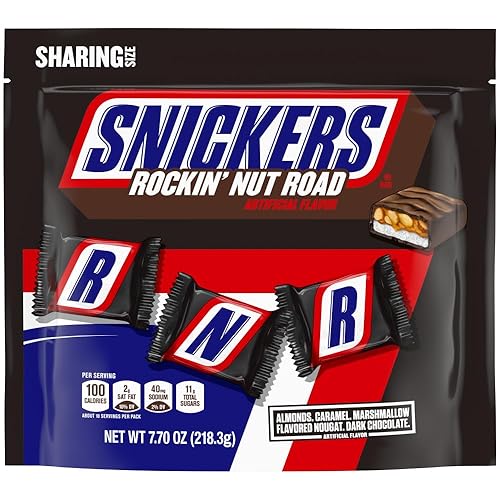 SNICKERS ROCKIN' NUT ROAD FUN SIZE