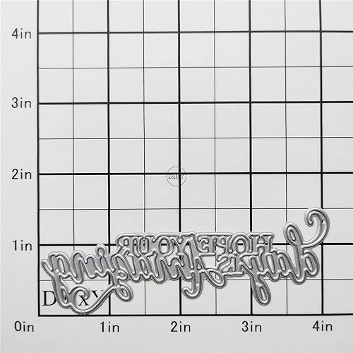Miniatura 8 de DzIxY YOUARE Words - Troqueles de corte de metal para hacer tarjetas, troquelados, troquelados, álbumes de recortes, plantillas de máquina de