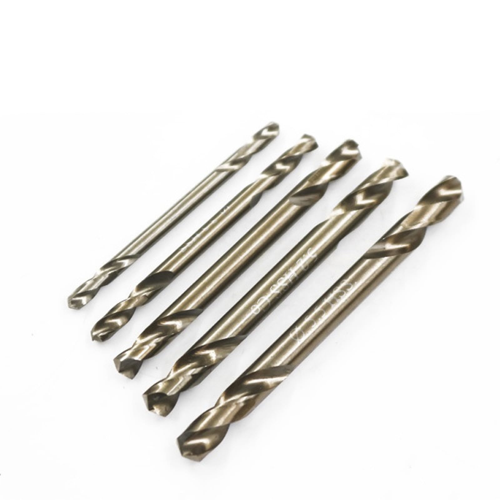 Brocas De Doble Extremo De Cobalto M35, Broca Helicoidal HSS-CO Para Acero Inoxidable,5,5mm 10 Uds.