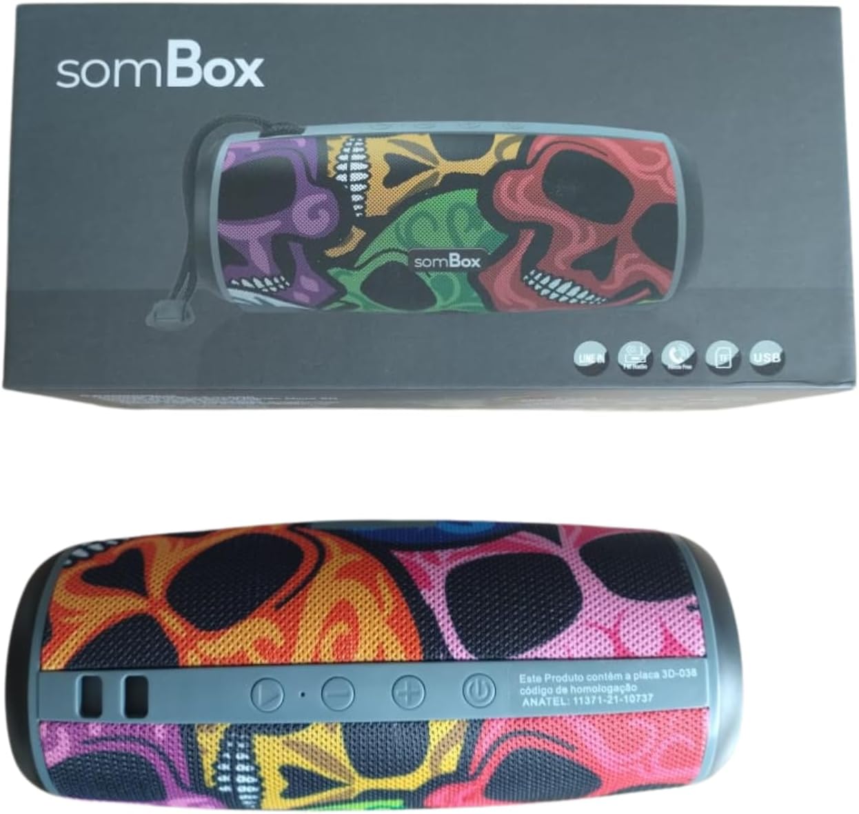 Review da Caixa de Som Bluetooth Edição Limitada SomBox: Surpreenda-se com o Som! 7 61h4HXm1Y9L. AC SL1400