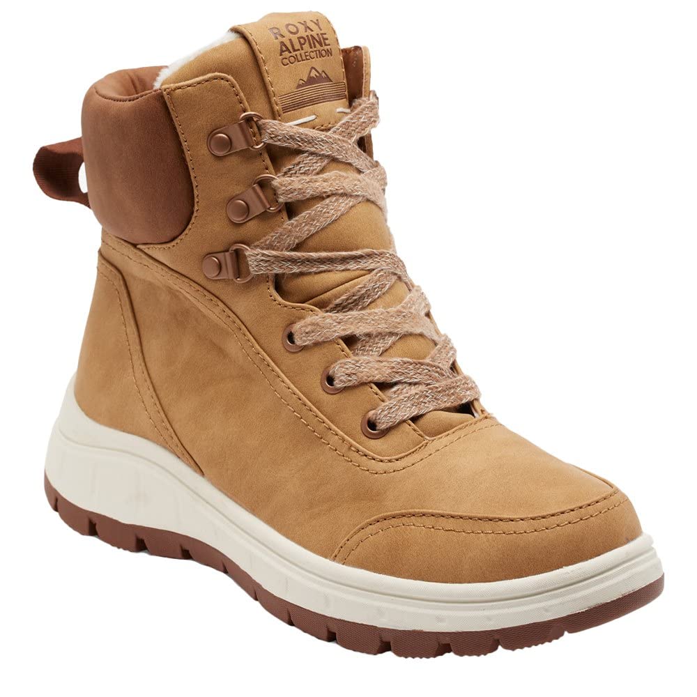 Roxy Shorebreak Sneaker Donna Basse Marrone - Scarpe Leggere In Tessuto 39 EU