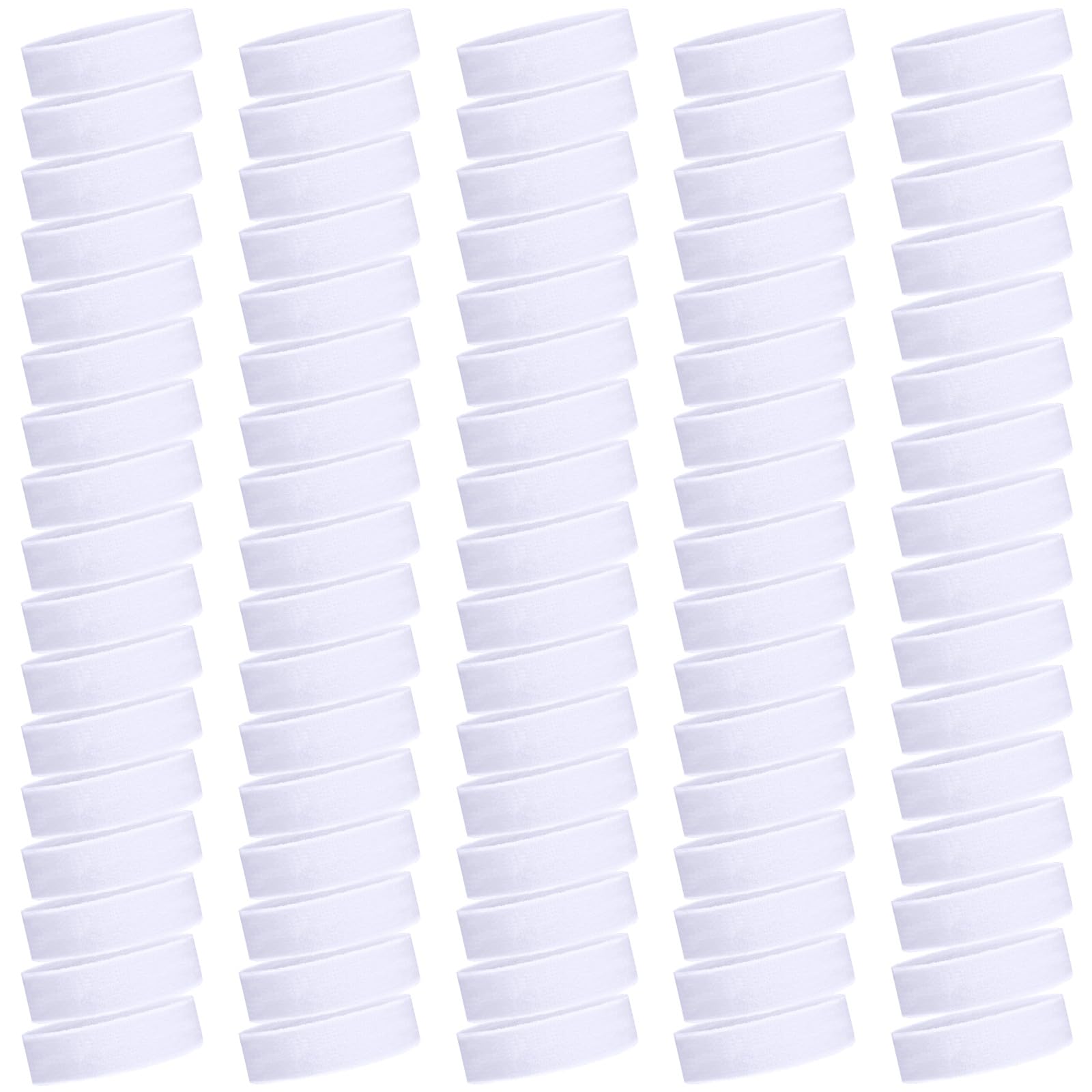 84 Pcs Sport Headbands Bulk for Women Sweatbands Bulk