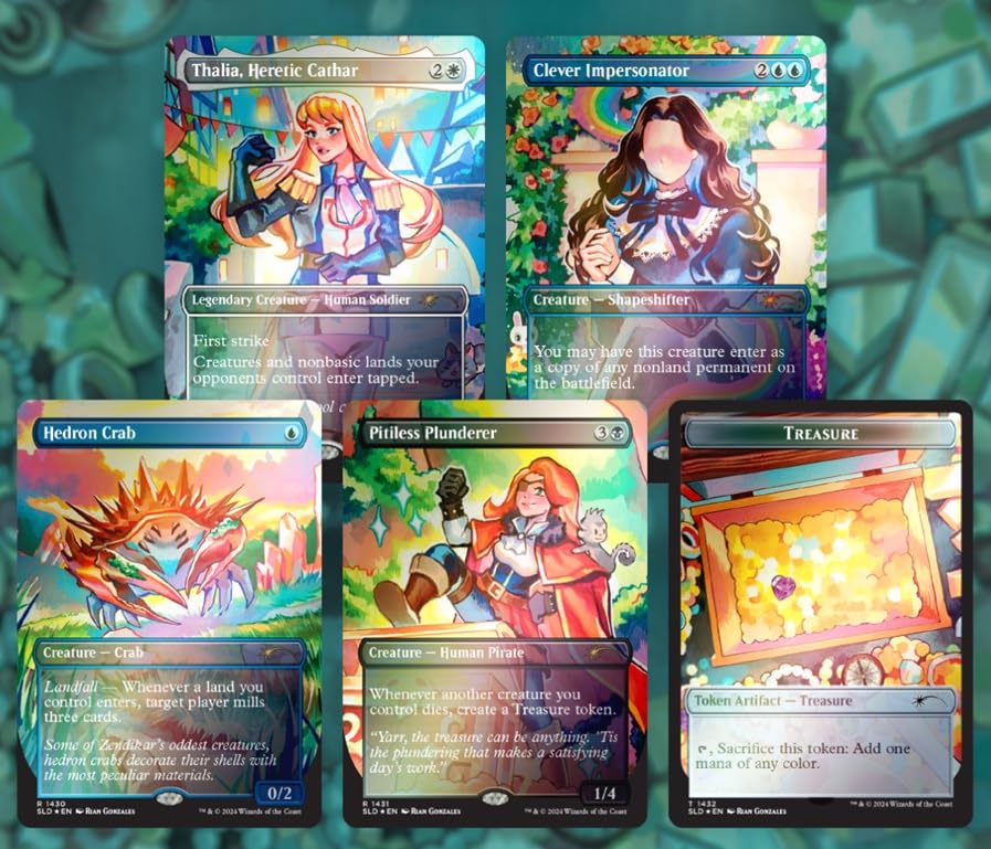 peek mtg card Amazon.com: MTG Secret Lair: Pick 'em & Stick 'em (Foil Edition) : Toys &  Games