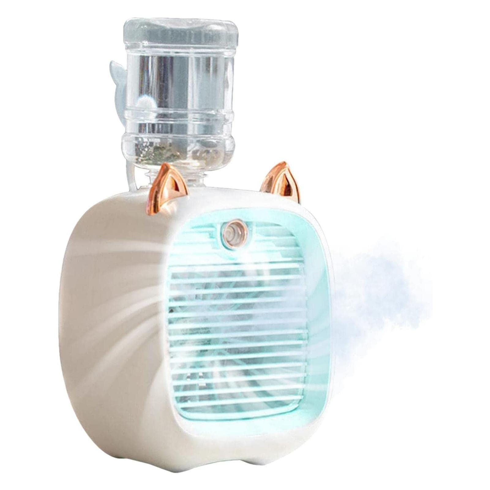 Ventilatore di nebulizzazione del condizionatore d'Aria, Ventola di Raffreddamento Ricaricabile Tramite USB Ventilatore del condizionatore d'Aria 3 velocità del