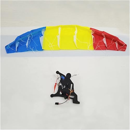 DELUGS 1 juego de parapente eléctrico a control remoto PNP kit interior mini acrobacias aeronáuticas parapente paramotor volador con motor cepillado