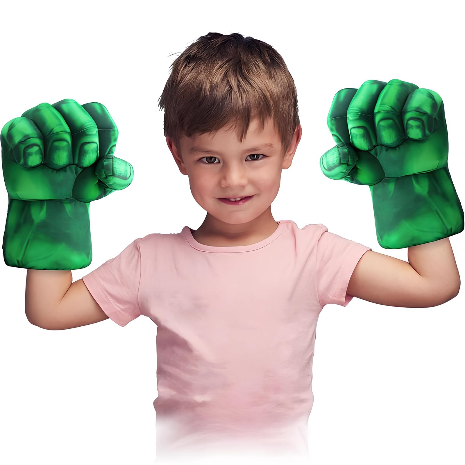 Gants de Boxe Enfant,Cadeau Enfants Cosplay Gants de Peluche Doux Main Poing Jouet,Grand Cosplay Halloween Gants pour Le Carnaval Mascarade et Le Théâtre,Garçon Fille Noël Cadeau d'anniversaire