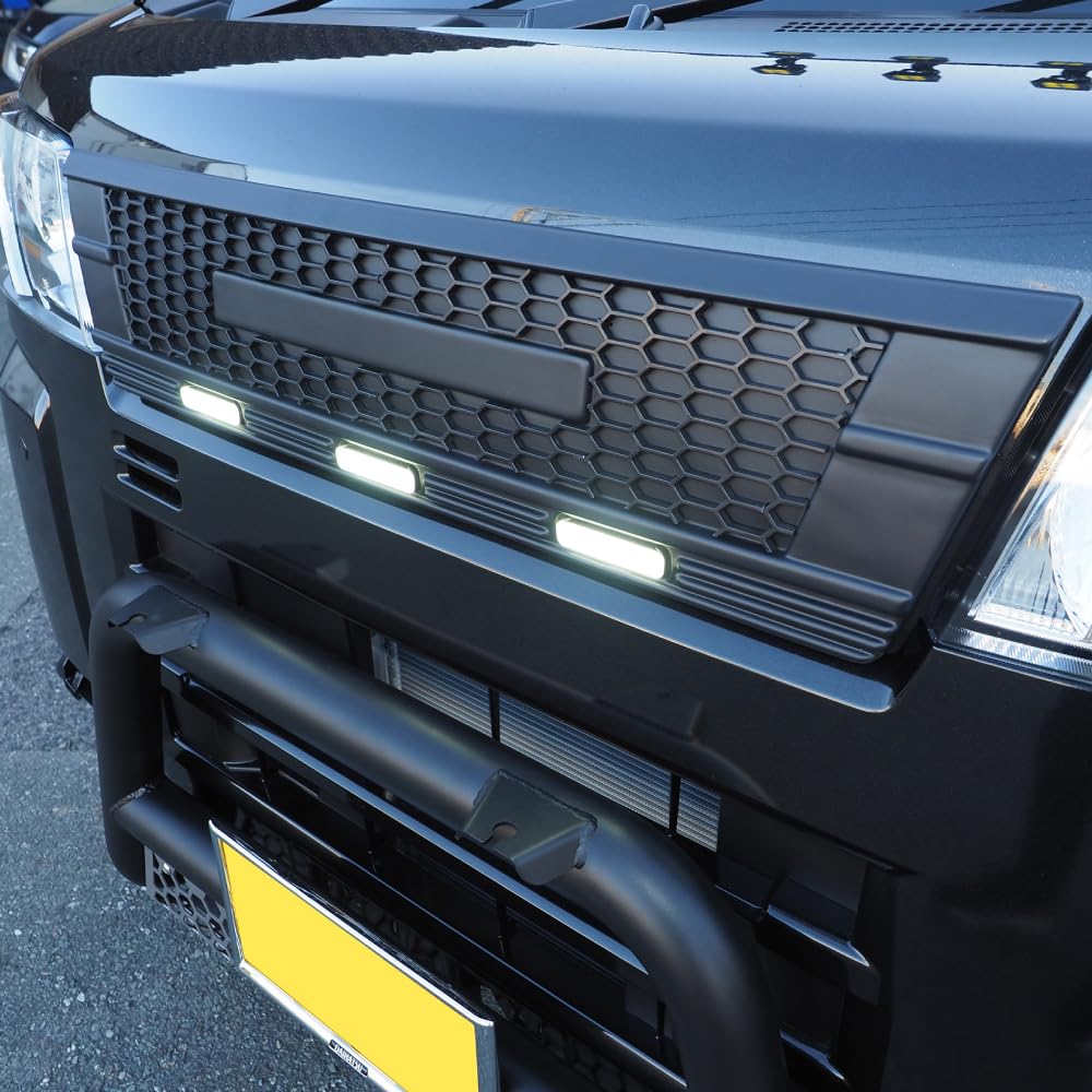 Amazon.co.jp: [ネクサスジャパン] フロントグリルカバー LEDライト