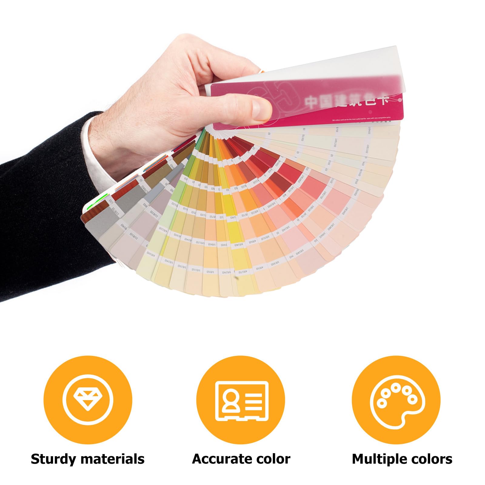 Campioni di Colori per Vernici Standard in Carta e Plastico, Portatili e Convenienti per Progetti DIY e Ristrutturazioni Domestiche