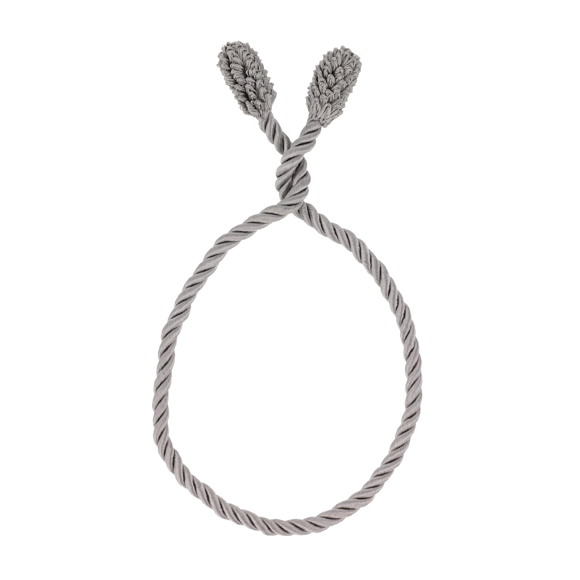 Haute Decor Decorative Twist Ties, 6 Pack, 16 inches (Silver) - Hang Garland, Lights, and Decorations Easily with Style