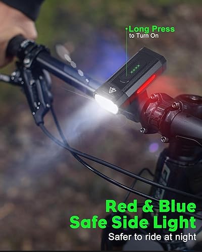 Miniatura 4 de Victoper Bike Lights, High Lumen LED Dirt Bike Lights for Night Riding, Rechargeable Bike Light Front and Back, Mountain Bicycle Lights Set Front