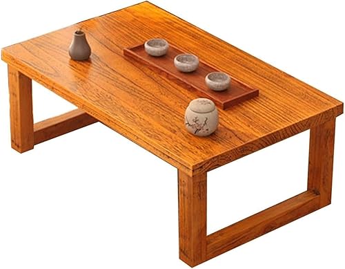 Miniatura 1 de Mesa de Centro Solid Wood Coffee Table Creative Bay Window Tea Table Japanese Tatami Low Table Balcony Computer Desk Center Cocktail