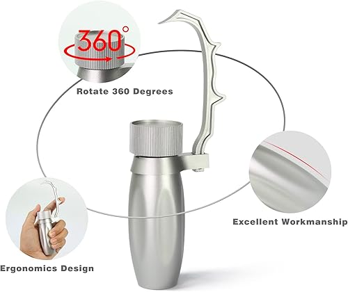 Miniatura 10 de WH01 - Manija de pintura para miniautres Wargame con bases modelo (marrón)