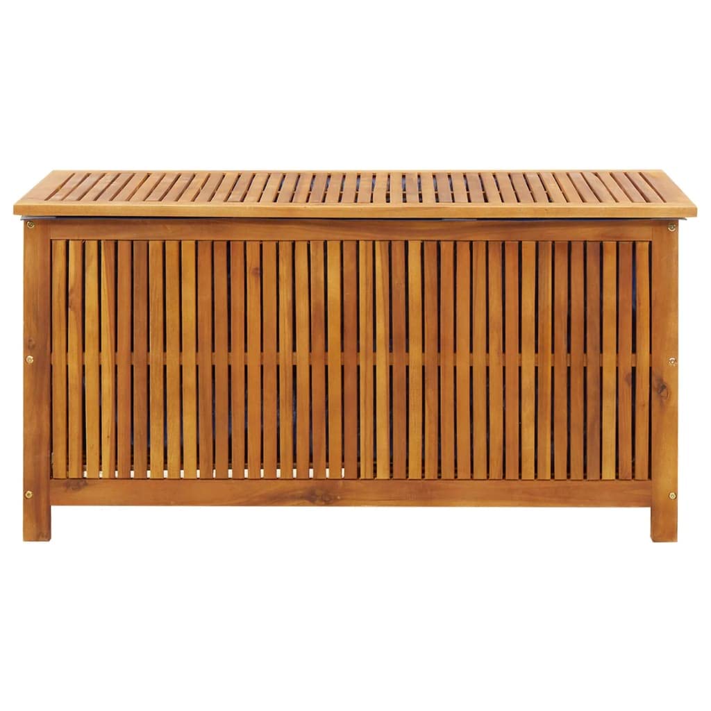 Cozynest Garten-Aufbewahrungsbox 113x50x58 cm Massivholz Akazie