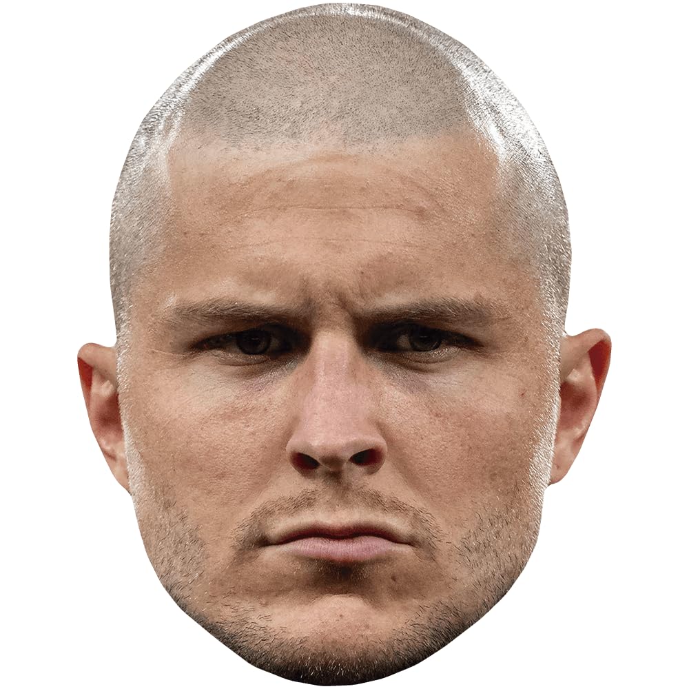 Lyndon Dykes (Serious) Big Head. Larger than life mask.