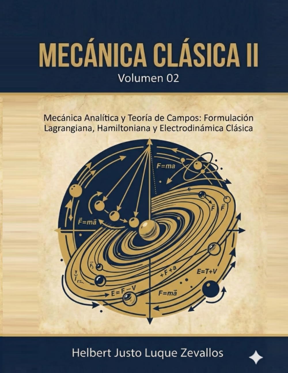 Mecánica Clásica II Volumen 02: Mecánica Analítica y Teoría de Campos: Formulación Lagrangiana, Hamiltoniana y Electrodinámica Clásica (Licenciatura en Física)