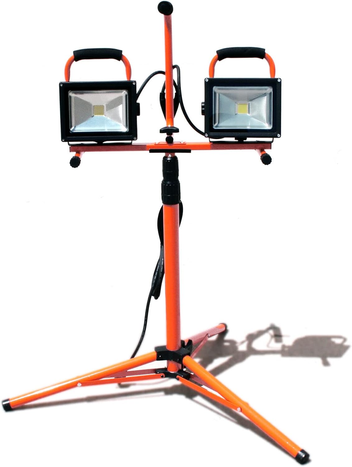 ARCPOWER Twin LED Flood Work Light Telescoping Tripod