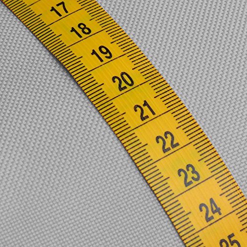 novely® OXFORD 330D - Outdoor-Stoff im Leinen-Look - Wasserabweisender Polyester-Möbelstoff - Mélange Polsterstoff - Pflegeleichte Meterware 1lfm | Farbe: 40 Anthrazit