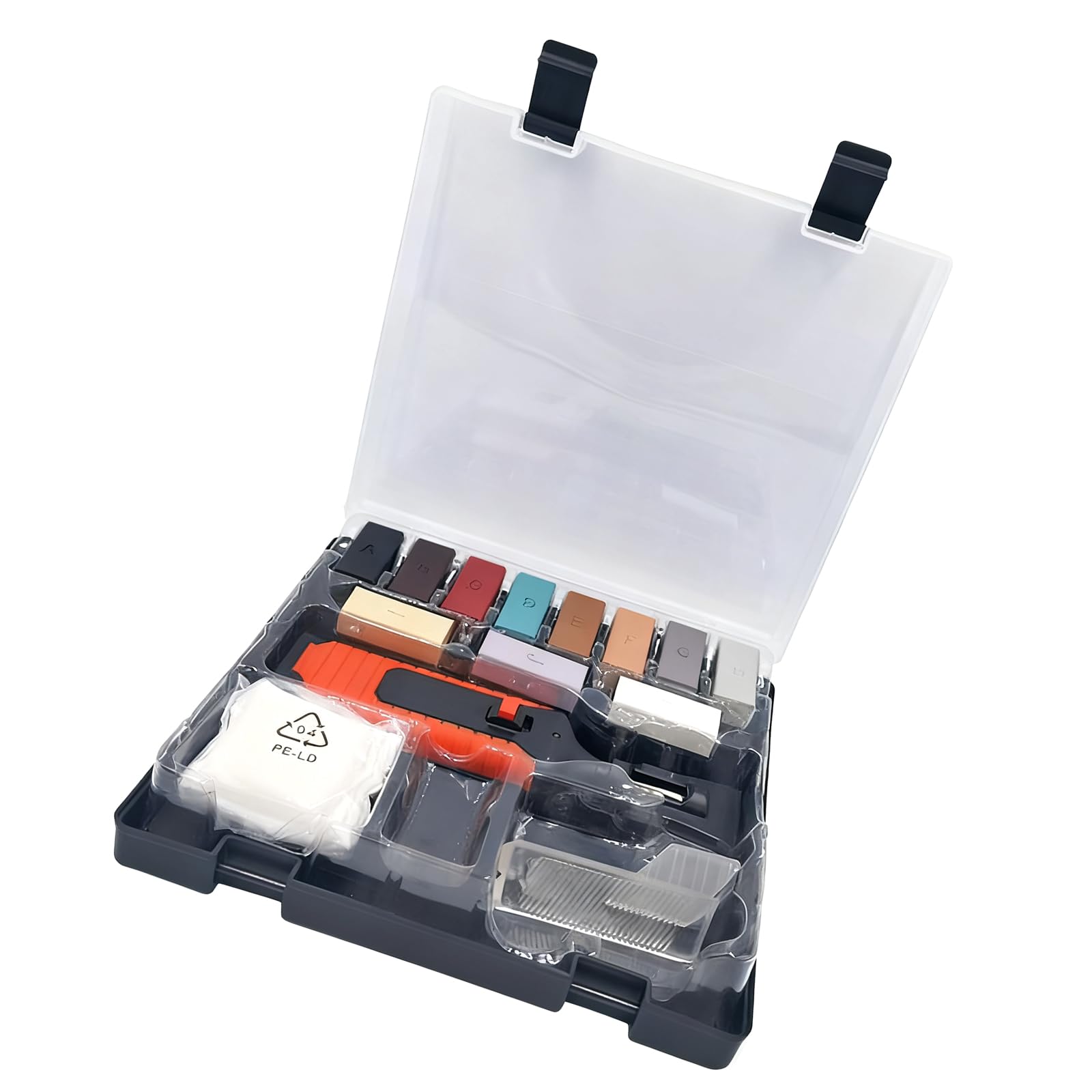 Multicolor Tiles Surfaces Fix Set Battery Operated Wax Heating Tool with Sandpaper Scraper for Instants Damage Repair Multicolor Tiles Wax Repair