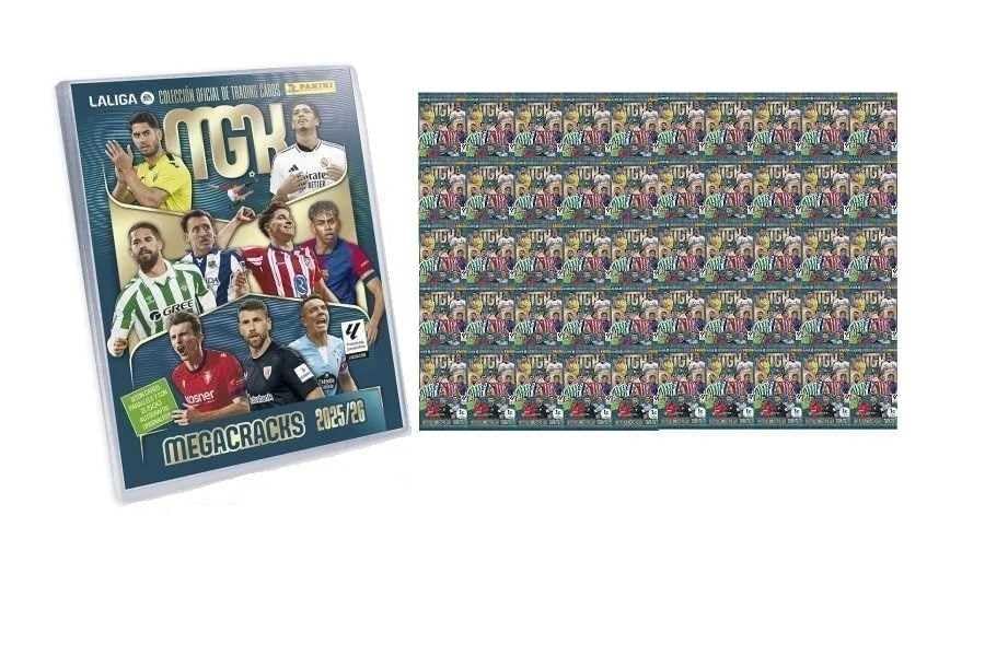 MEGACRACKS (Album + 50 sobres) 2025-2026 Panini