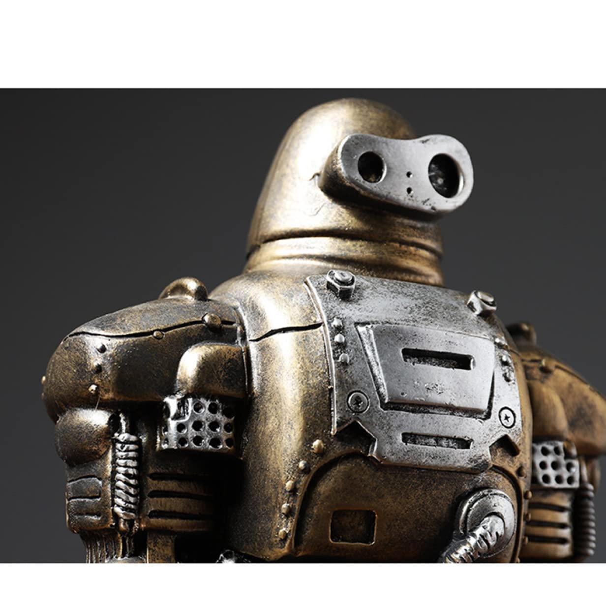 Amazon.co.jp: [dhiuebc] アンティーク レトロ ロボット 置物 樹脂 A