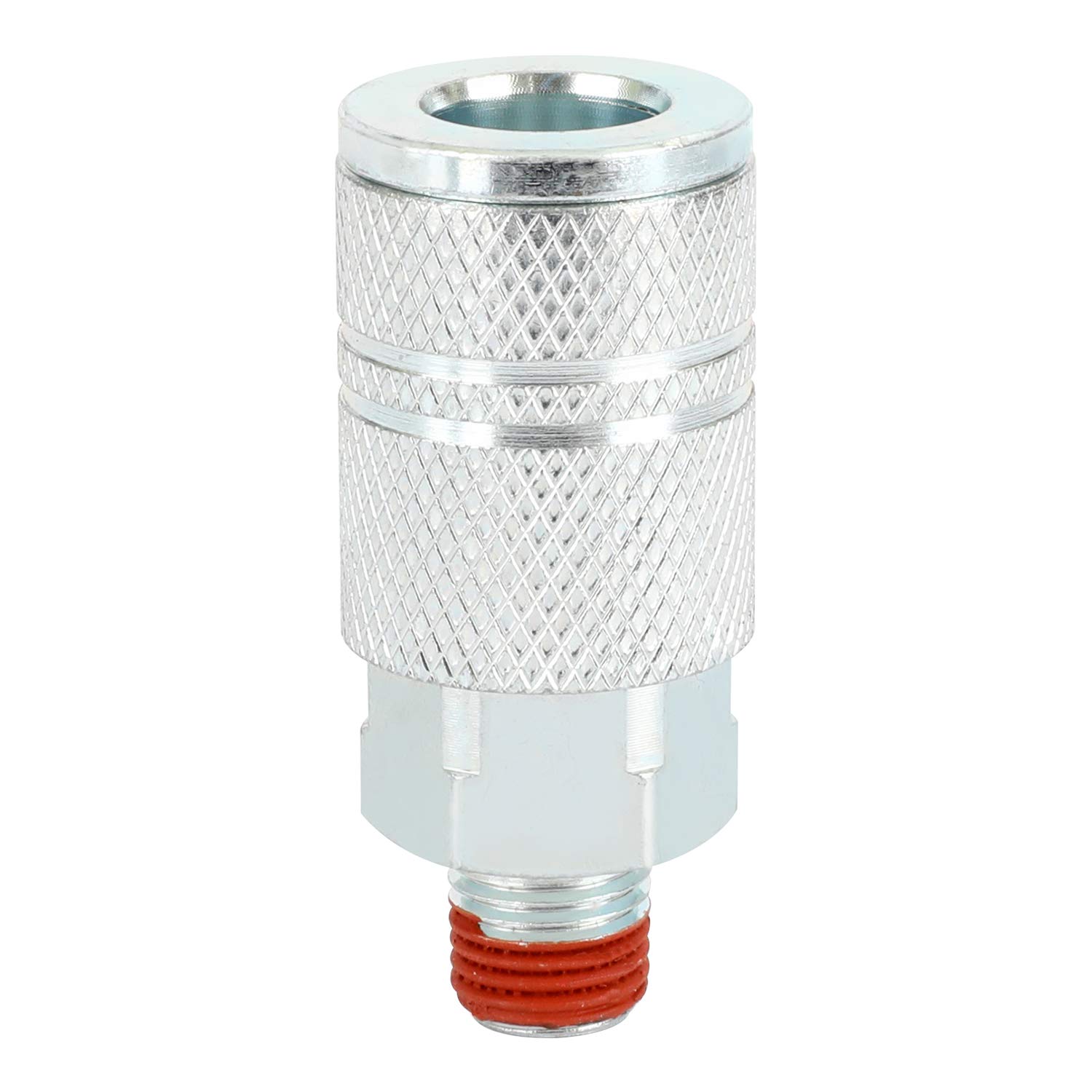 WYNNsky Industrial Air Coupler Set, 3/8 Inch Body Size, 1/4 Inch NPT Male Threads Size, Steel Air Compressor Hose Accessories Fitting