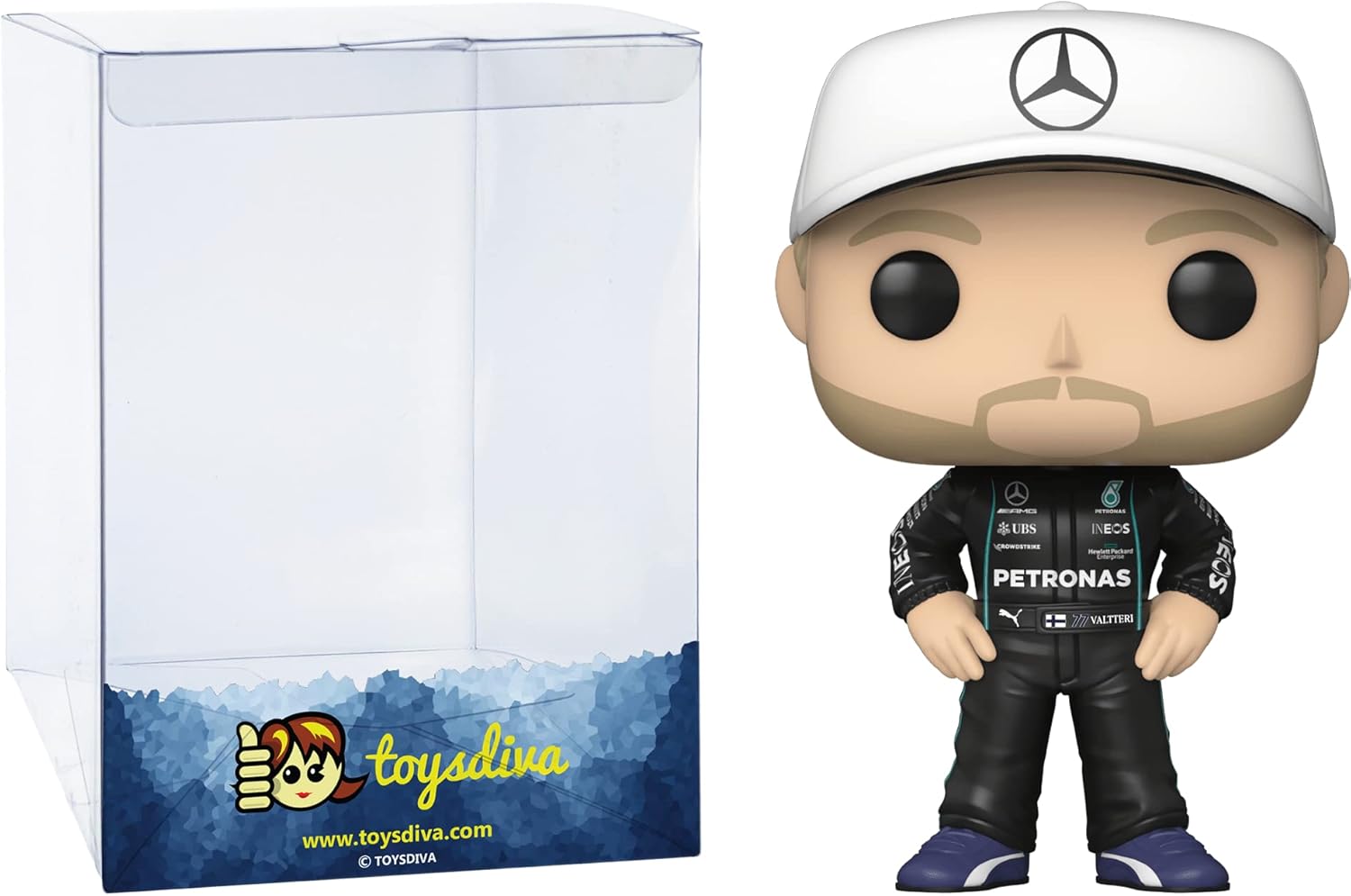 Valkyrie (Collector Corps Exc): Funk O Pop! Vinyl Figure Bundle With 1 Compatible 'ToysDiva' Graphic Protector (483 - 38590 - B