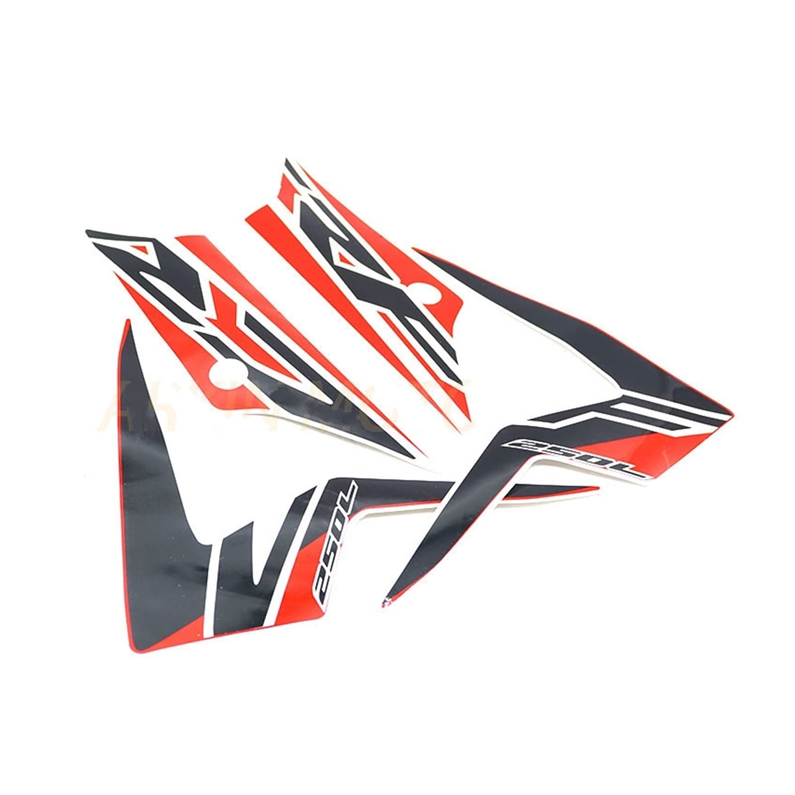 Autocollant étanche côté carburant CRF250L protection réservoir moto pad