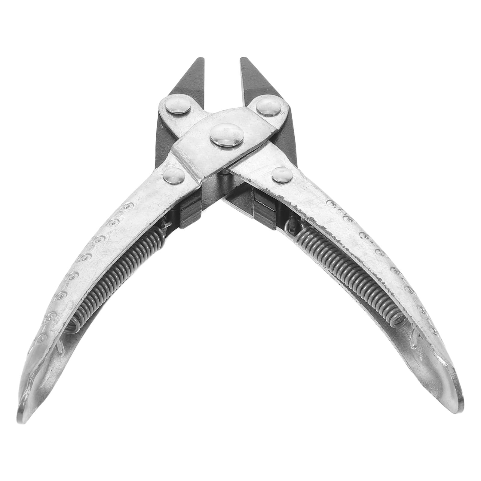 FOMIYES Spitzzange Schmuckzange Parallel Wirkend mit Feder Kleine Schmuckwerkzeuge aus Robustem Material für Präzise Perlen und Drahtarbeiten