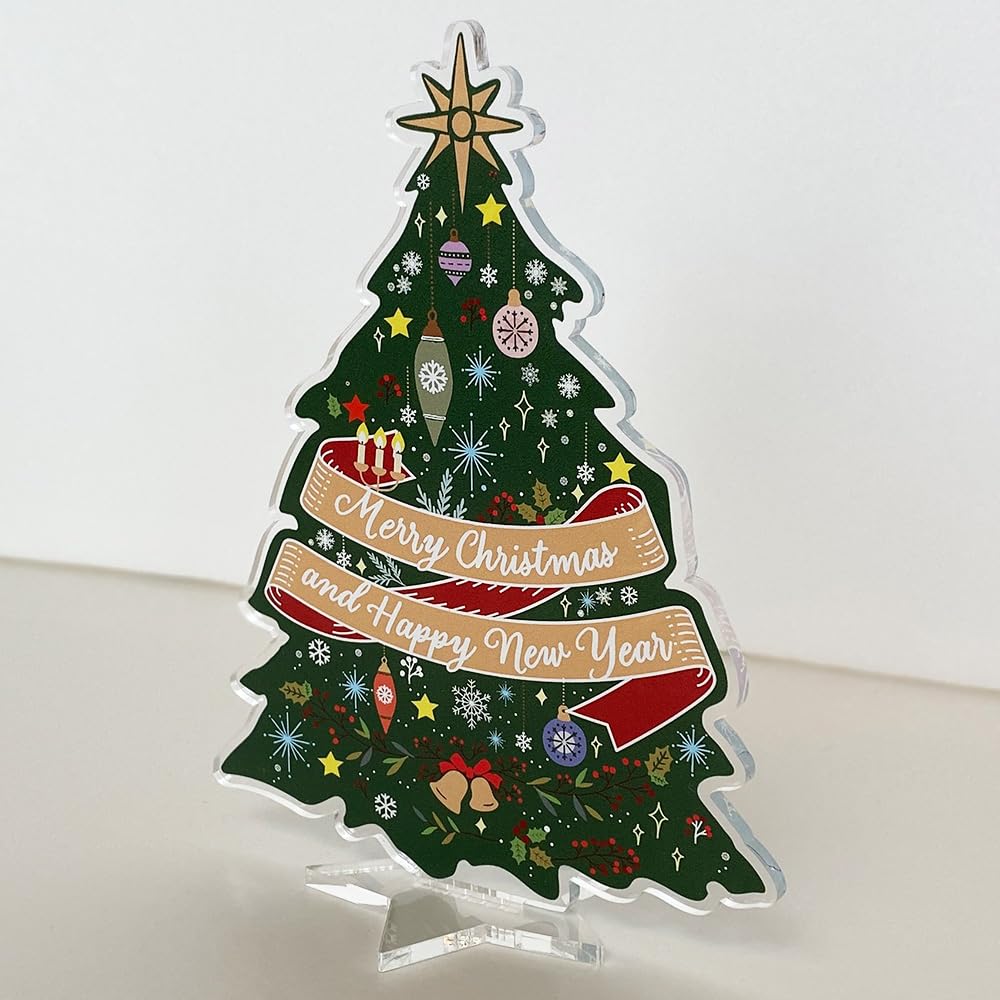 Amazon.co.jp: F+Tres アクスタ クリスマスツリー サンド 1個 アクリル