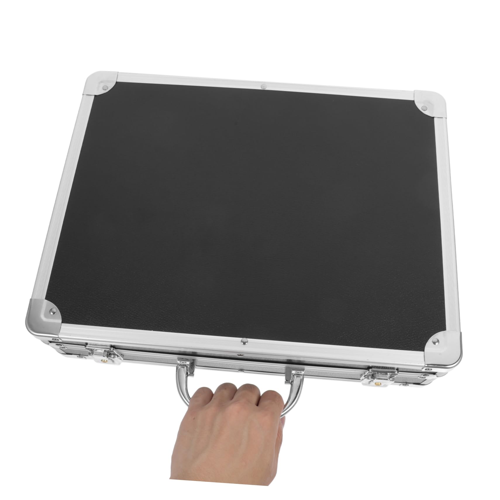 Lurrose Skrzynka Narzędziowa Aluminiowa Twarda Walizka Na Narzędzia Przenośny Organizer Na Narzędzia Aluminiowa Skrzynka Narzędziowa Przenośne Skrzynki Narzędziowe Podręczna Teczka