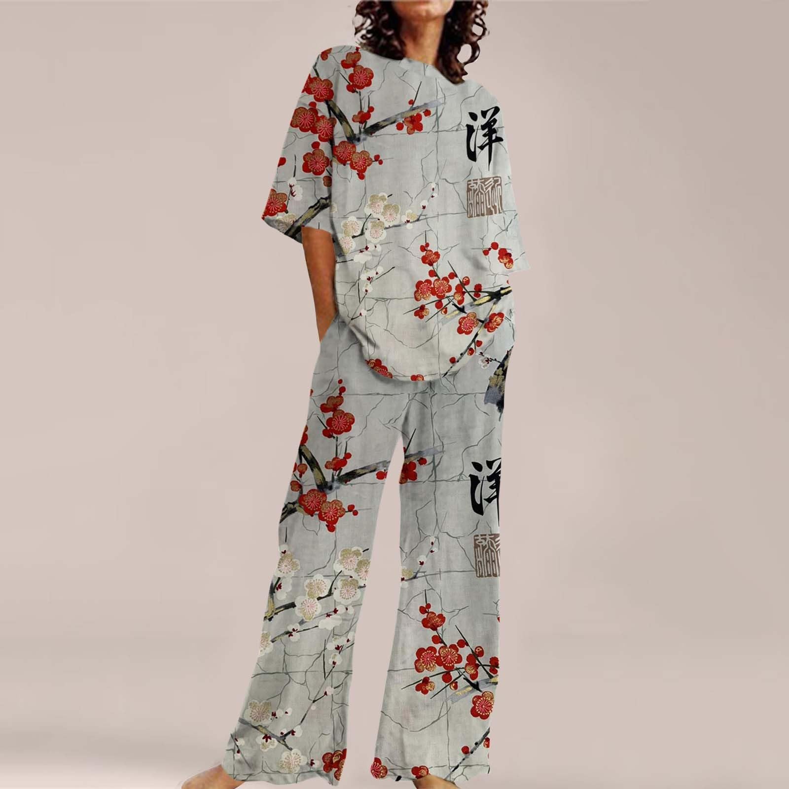 Peignoir De Bain Femme Eponge Capuche Micro Fibre,Short Pyjama Femme Lot | Ajustable Tshirt Ensemble De Pyjama Vêtement D'Intérieur Pantalon Chemise De Nuit Vêtement D'Intérieur Sweatpant