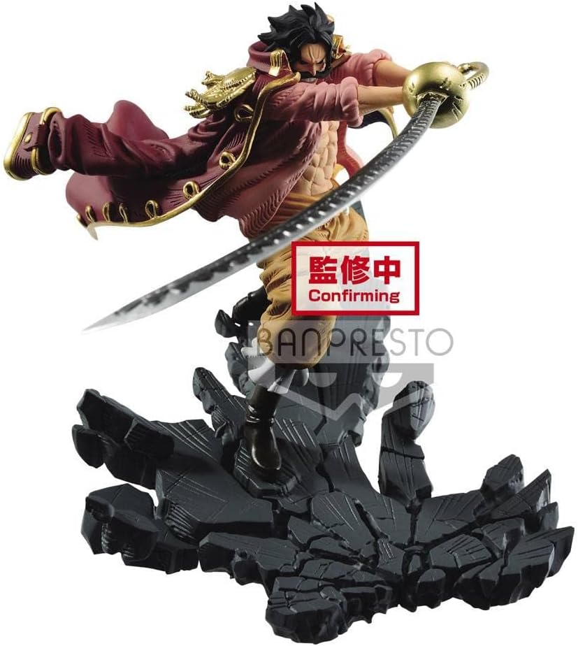 Banpresto ONE Piece Manhood-GOL.D.Roger-(ver.A), Multiple Colors (BP17513)