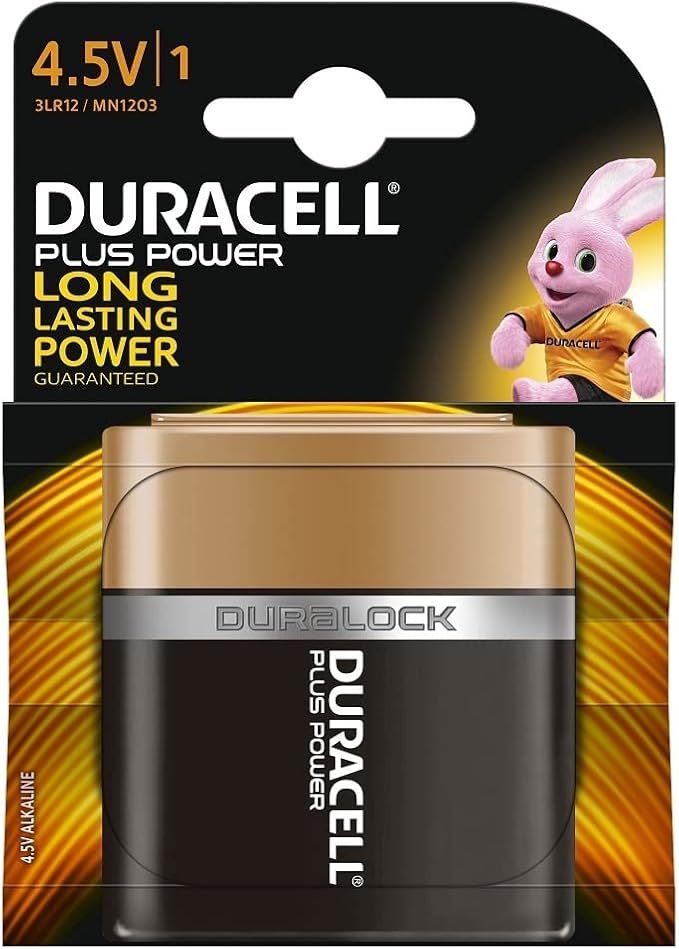 Duracell Plus - Pila Alcalina de 4,5 V