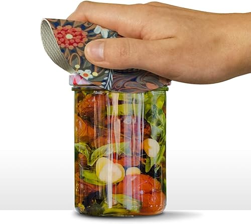 Miniatura 2 de Crazy Flower - Abridor de tapa de goma antideslizante con diseño floral