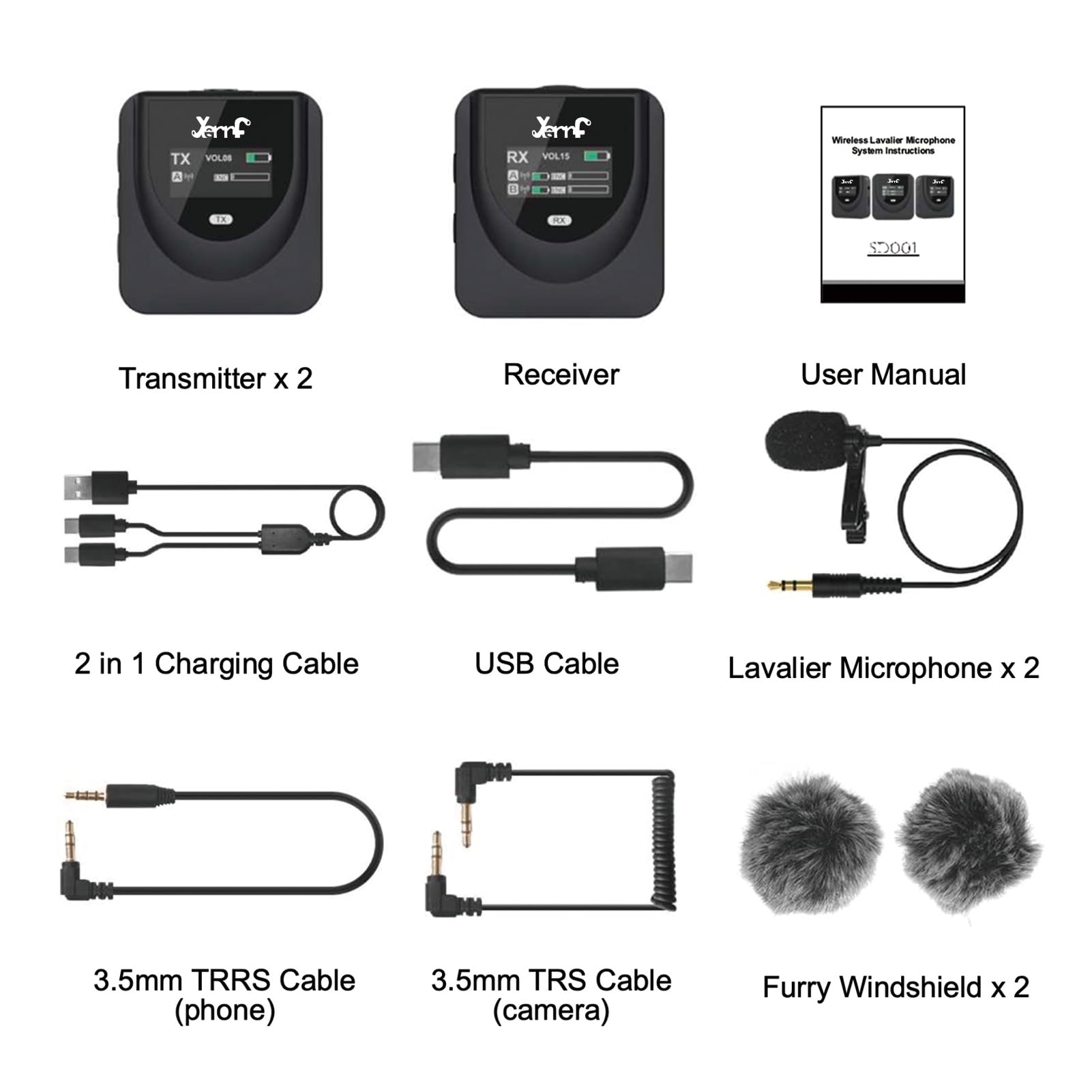 【YRIR】AIF&amp;MICセット Amazon.com: Mic Mixer, 4 in 1 Out 3.5mm Condenser Microphone