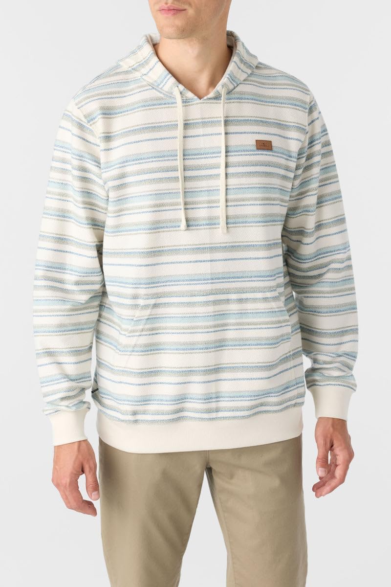 O'NEILL Men's Bavaro Stripe Pullover Sweatshirt