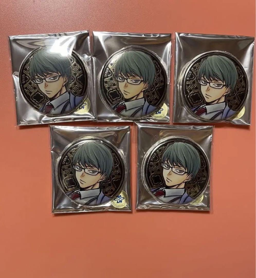 緑間真太郎 黒子のバスケ展原画展アルティメタル缶バッジ