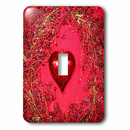 Interruptor de palanca 3dRose lsp_76753_1 con estampado resistente de corazón 3