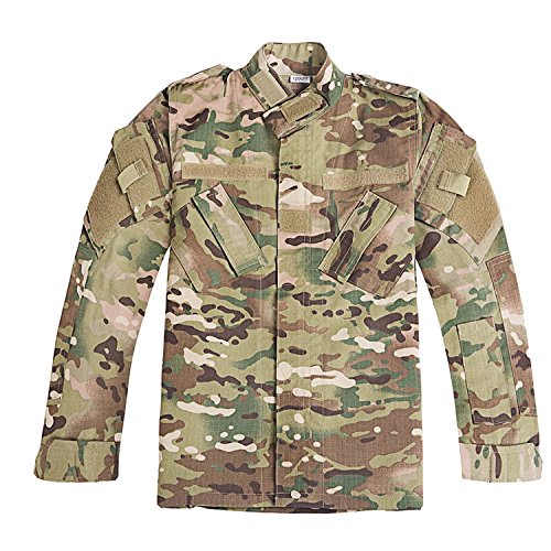 H World Shopping Tactical Airsoft Kids Clothing Children BDU Hunting Military Camouflage Combat Uniform Suit MC, 150 - Thumbnail 3