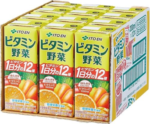 伊藤園 ビタミン野菜 1ケース(200ml×12本入)